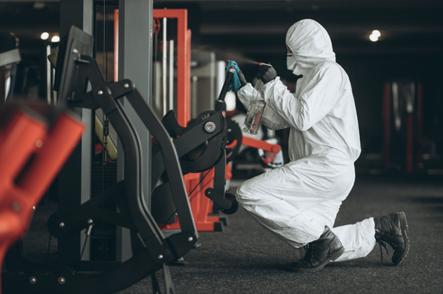 professional disinfection services for gyms